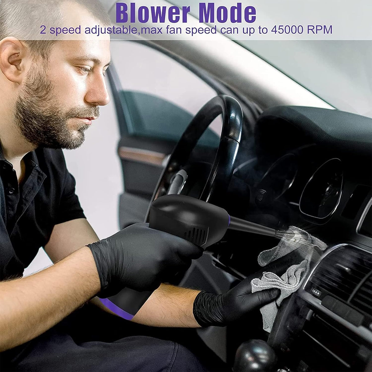 15000mAh Electric Air Duster with LED Light R282