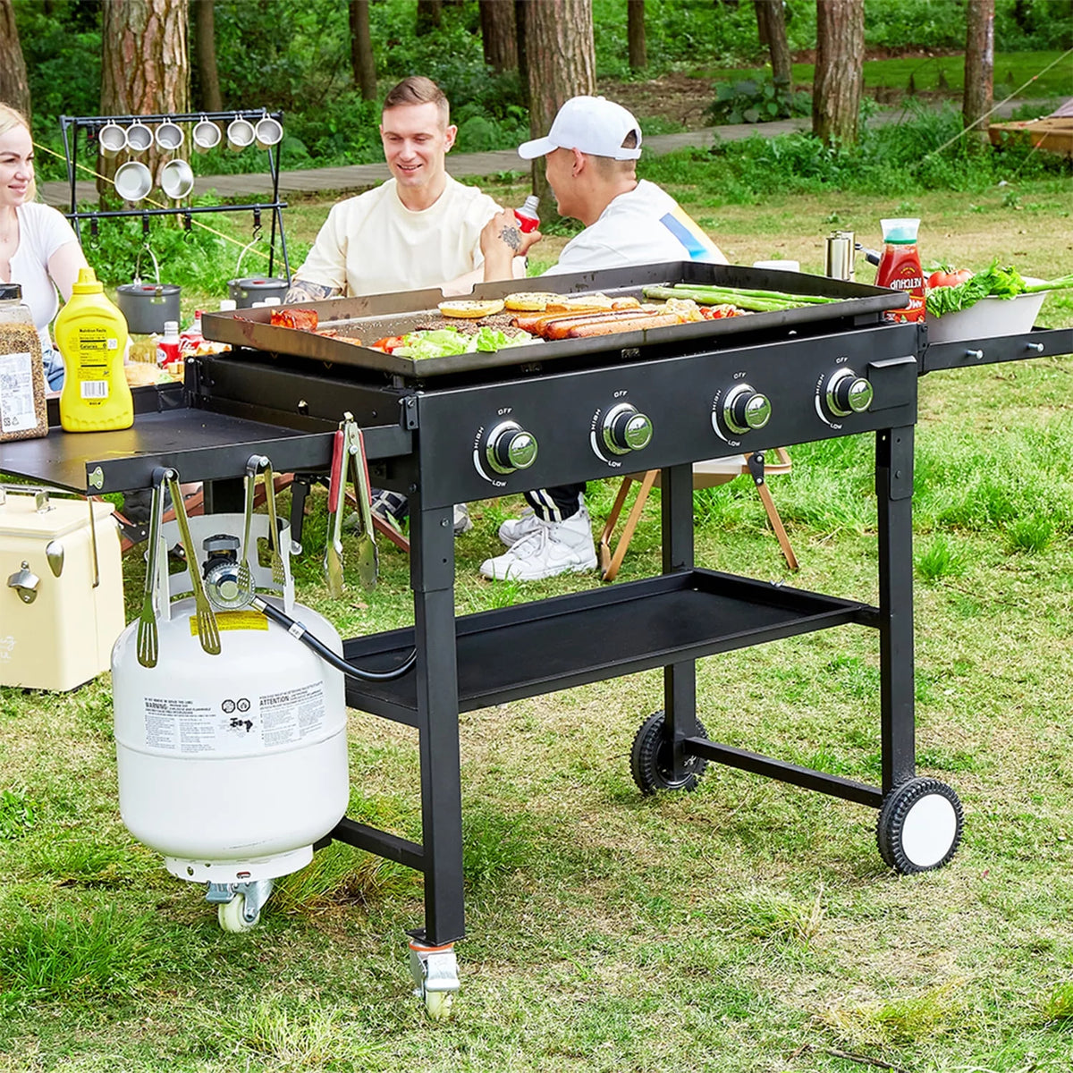4 Burner Propane Gas BBQ Grill I64696