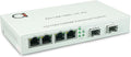 2 x Open SFP Slot + 4 x UTP Cat5e/Cat6 Gigabit Ethernet Fiber Media Converter I127