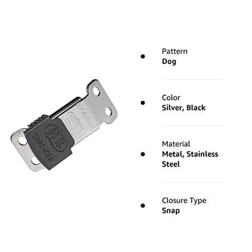 Stainless Steel Quick Release Buckle for Dog Collar K63105