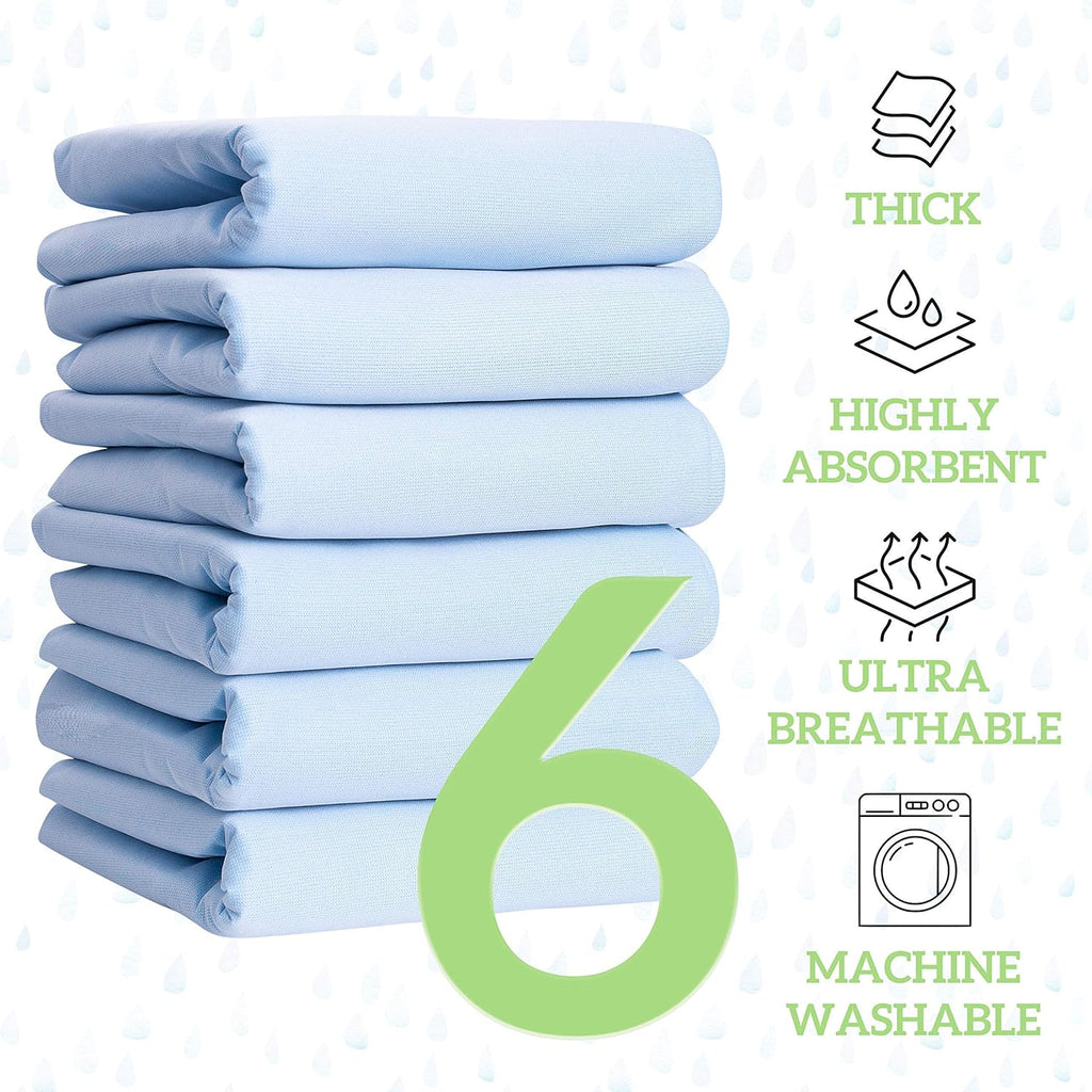 Washable Underpads 6 Pack 30 x 34 O1346