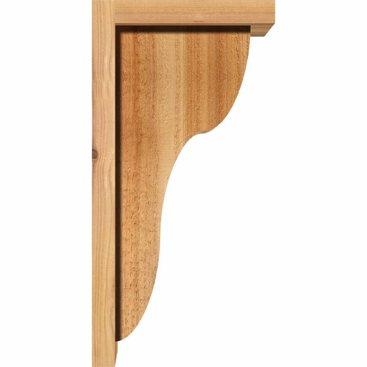 Rough Sawn Corbel with Backplate R8854