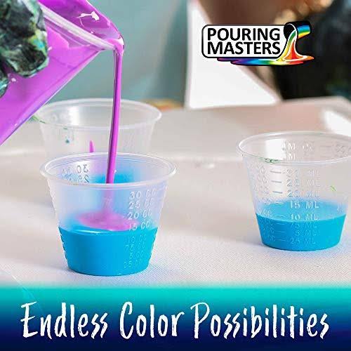 36-Color Ready to Pour Acrylic Pouring Paint Set T8201