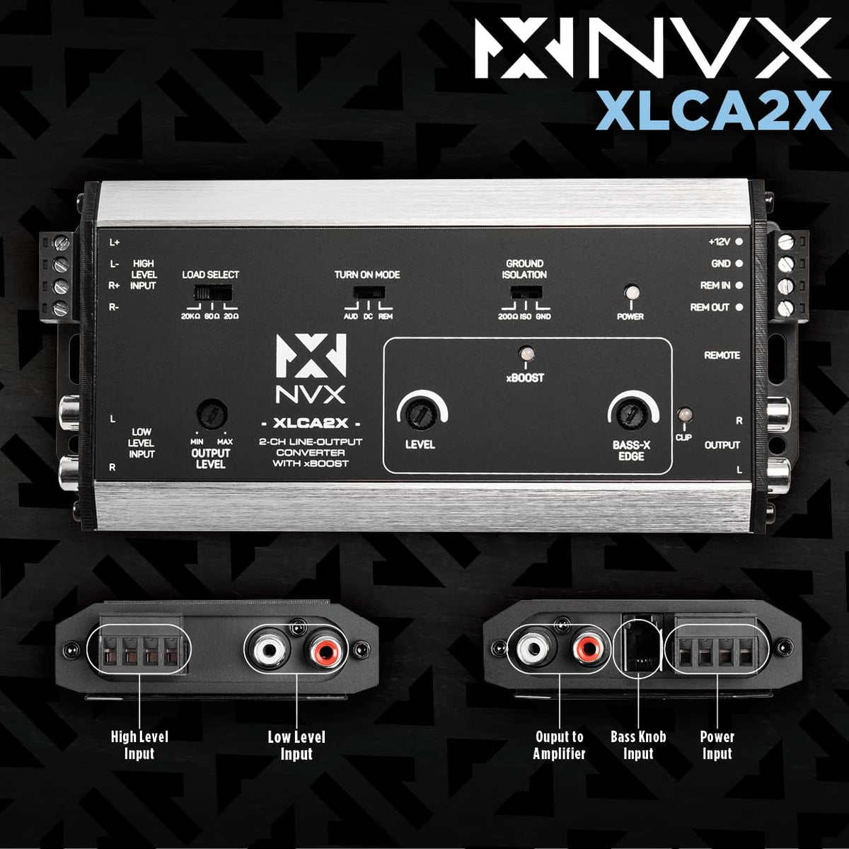 2-Channel Line Out Converter with Remote Level Control Y484