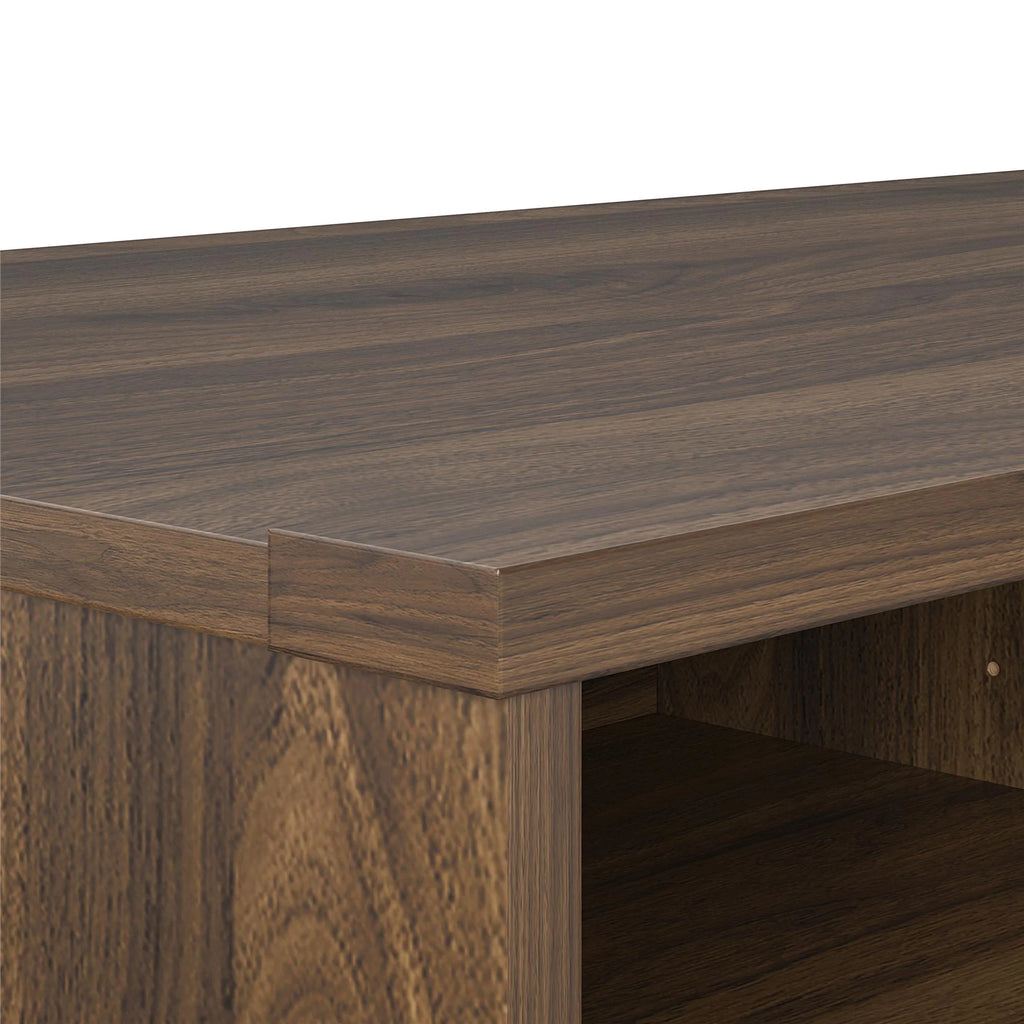 Ivory Oak Electric Fireplace TV Stand C522