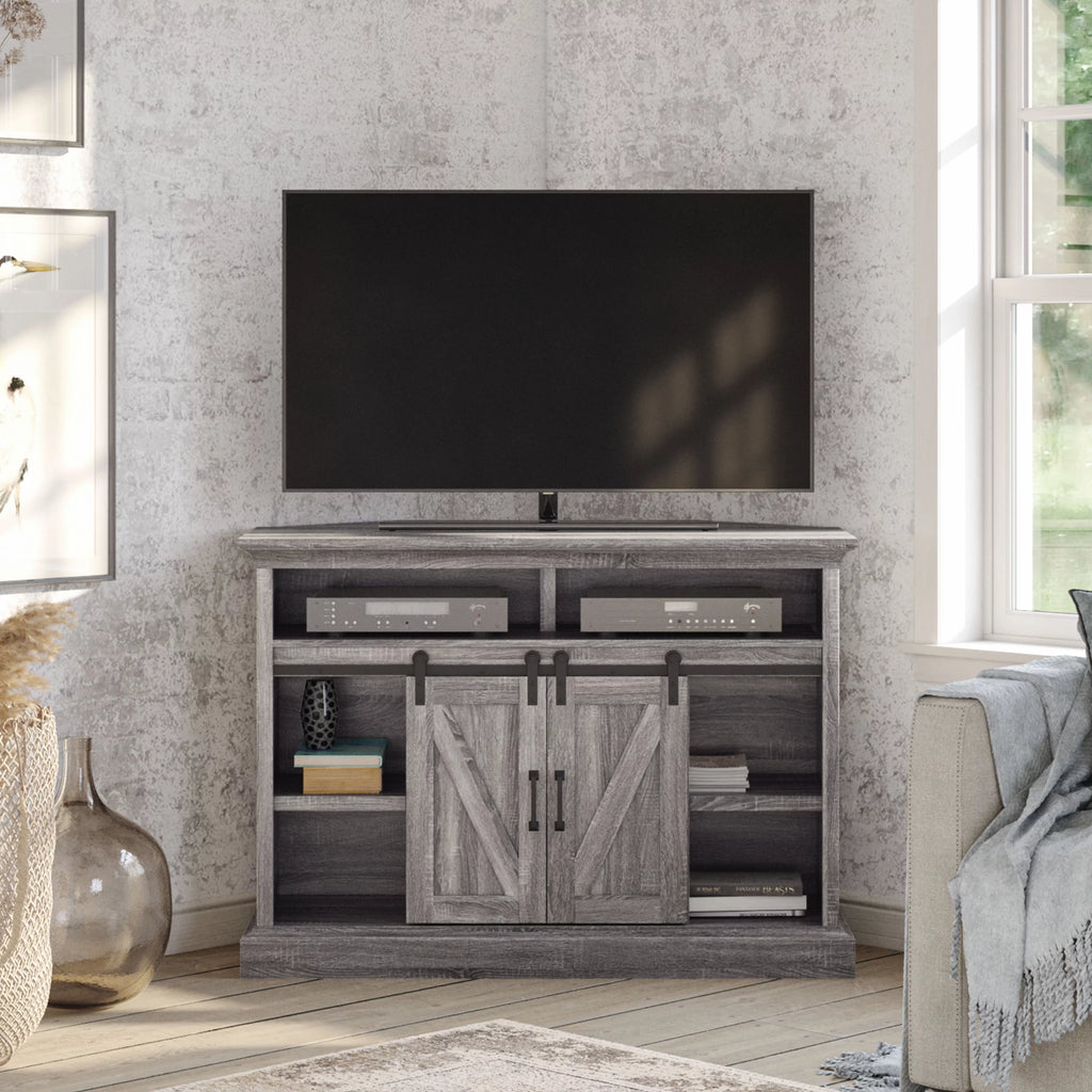 Brown Corner TV Stand G701692