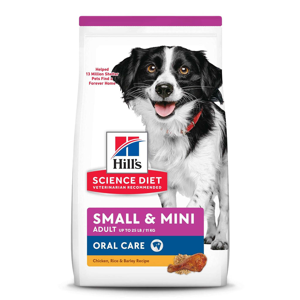 Adult Oral Care Small & Mini Chicken Recipe Dry Dog Food L45577