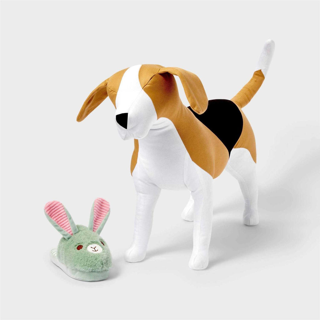 Bunny Slipper Dog Toy E613