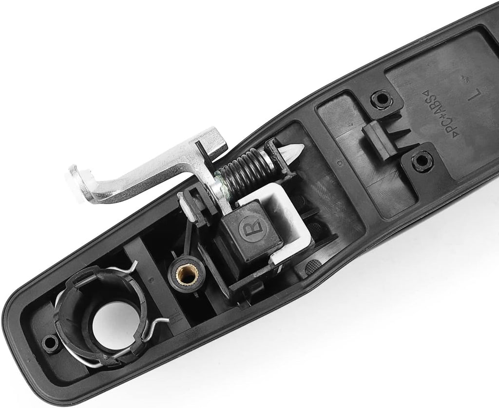 Black Exterior Door Handle Set of 4 N9363