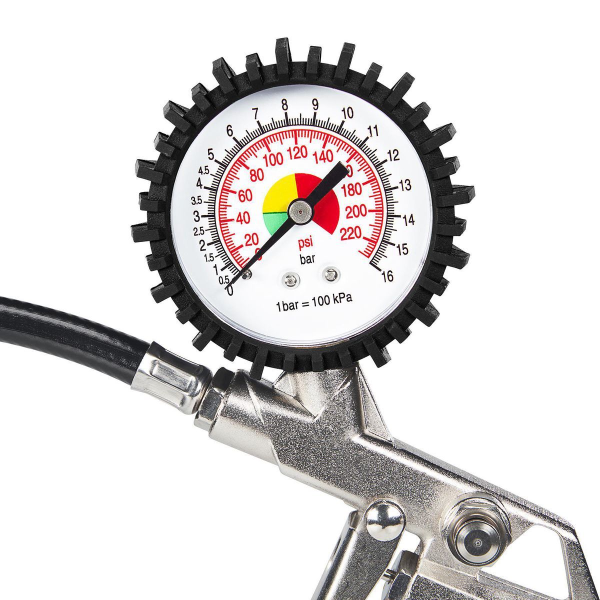 Pistol Grip Tire Inflator with Dial Gauge L710341