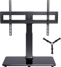 Swivel TV Stand for 32 to 70 inch Flat Screen TVs Height Adjustable Q96233