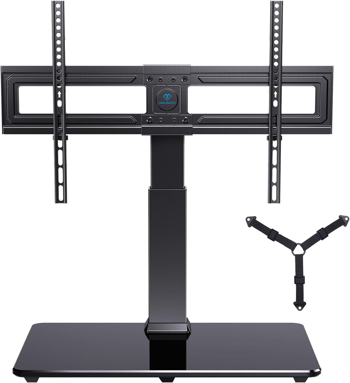 Swivel TV Stand for 32 to 70 inch Flat Screen TVs Height Adjustable Q96233