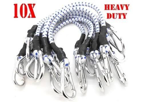 10pc 48 Inch Heavy Duty Bungee Cords F70447