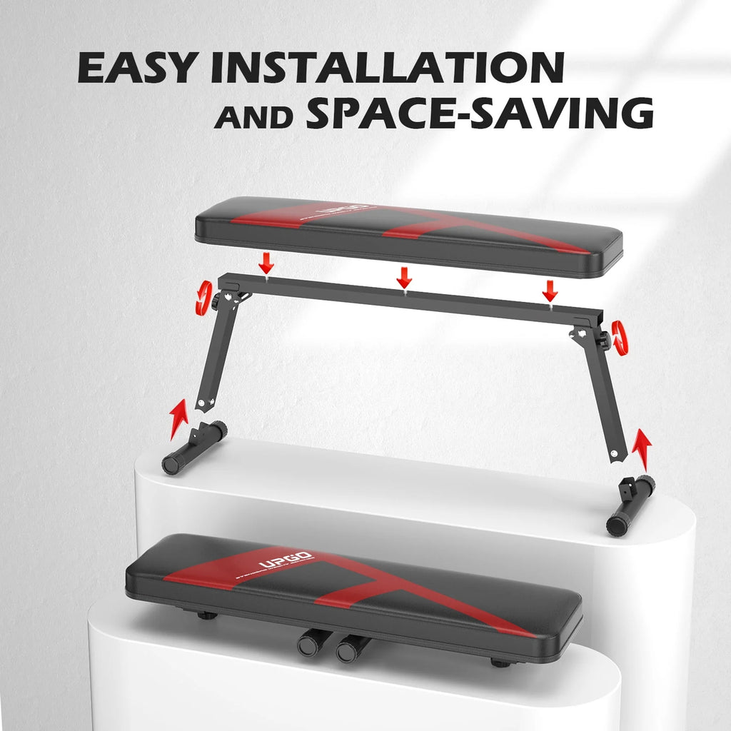 Folding Flat Weight Bench R998
