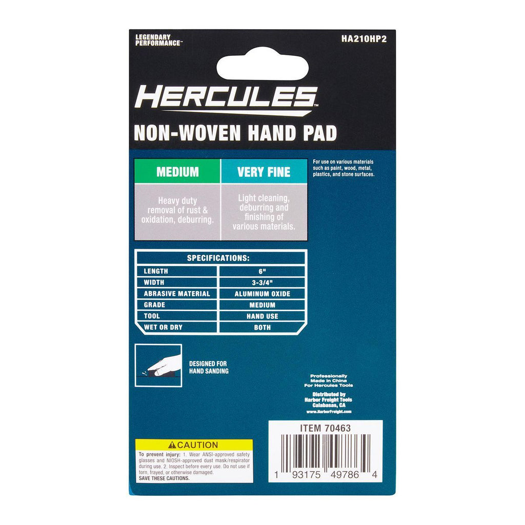Medium Non-Woven Hand Pad, 2-Pack N357473