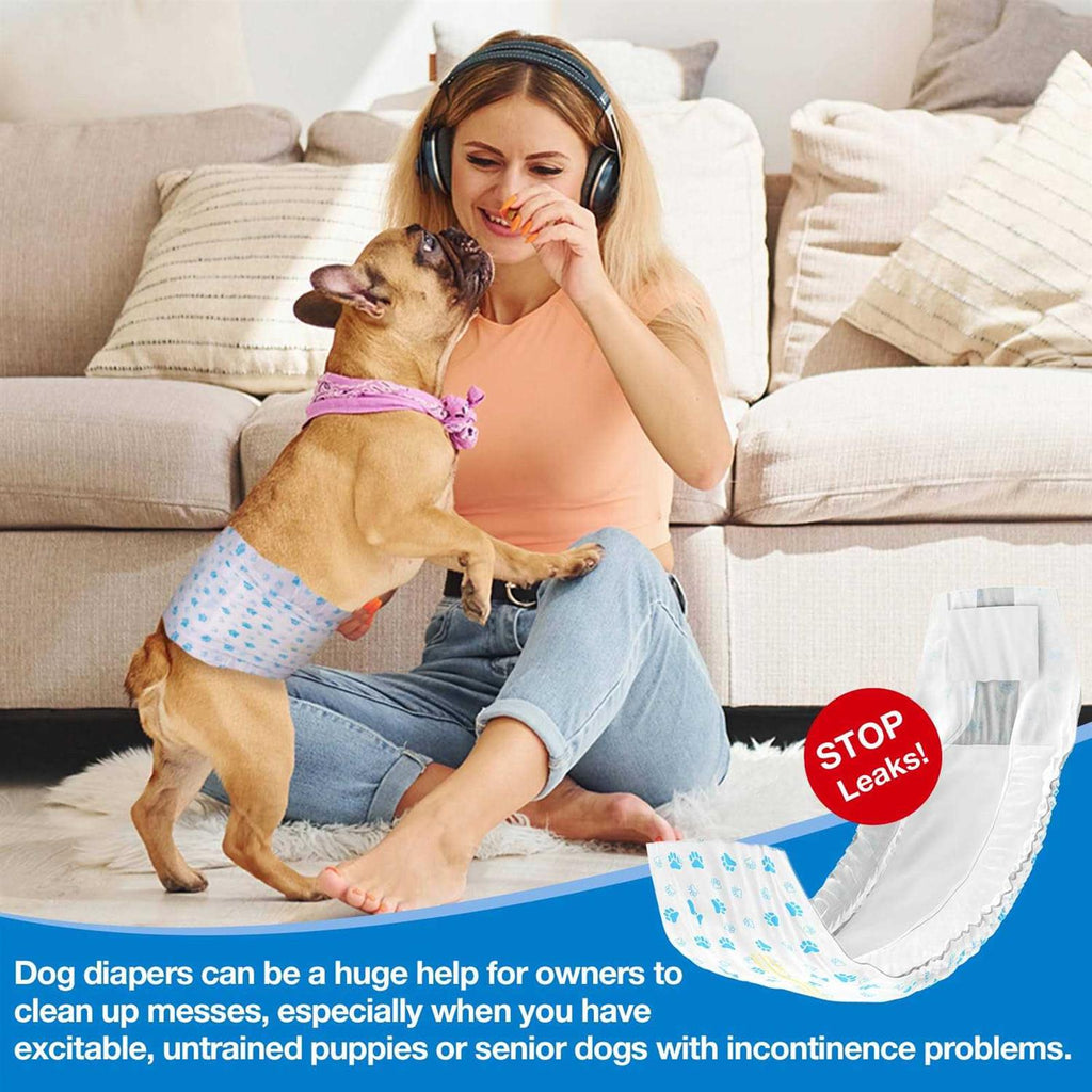 Soft Disposable Male Dog Diapers P490699