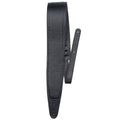 Black Padded Leather Guitar Strap X7425