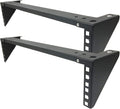 2U Foldable Cold Rolled Steel Vertical Wall Mount Rack N573890