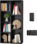 White 7-Cube Bookcase Storage Shelves O12246