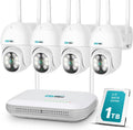 2K WiFi Pan Tilt Security Camera with Color Night Vision O723837