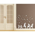 Snow Wall Decal 47in x 33in B2418
