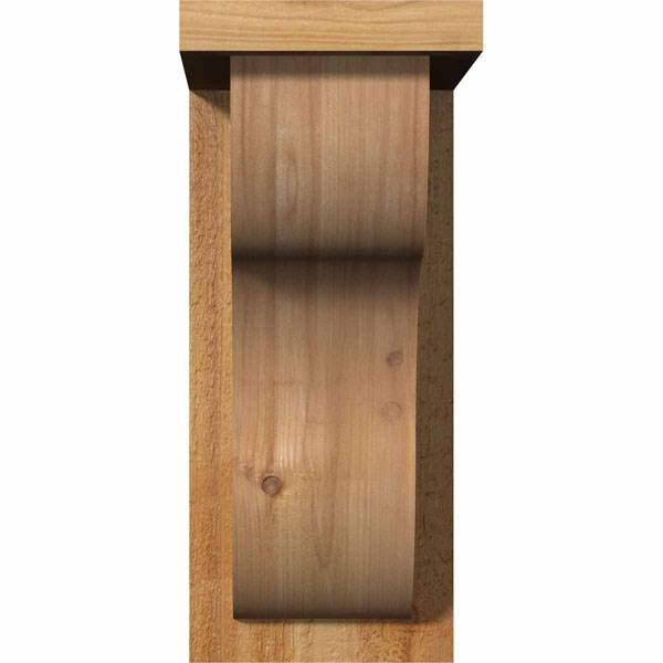 Rough Sawn Corbel with Backplate R8854