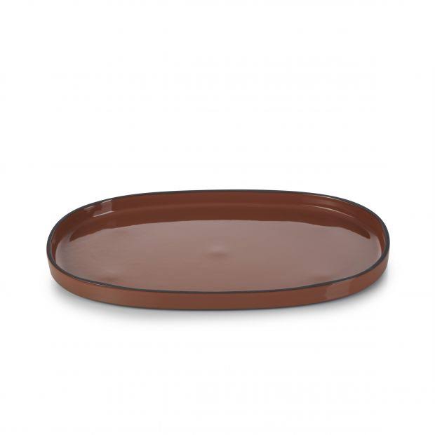 Large Oval Service Plate J3040