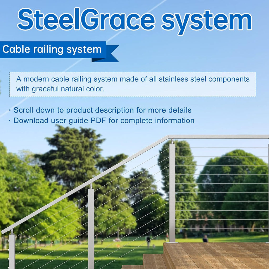 Adjustable Handrail Brackets for Stair Railing System Y7951