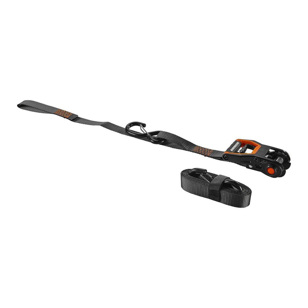 500 lb. Capacity 1 in. x 12 ft. Ratcheting Tie-Downs, 2-Pack Z570005