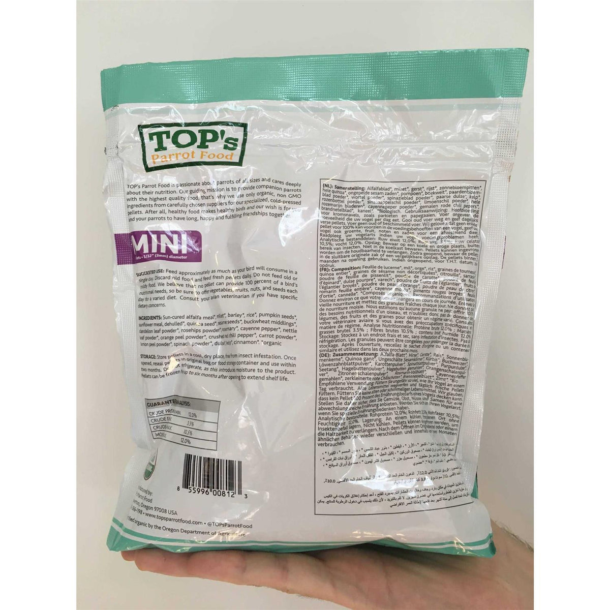Mini Pellets Bird Food H314477