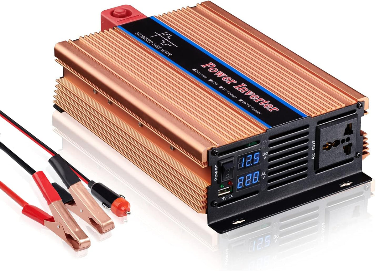 2000W Power Inverter DC 12V to AC 110V with LED Display U398094