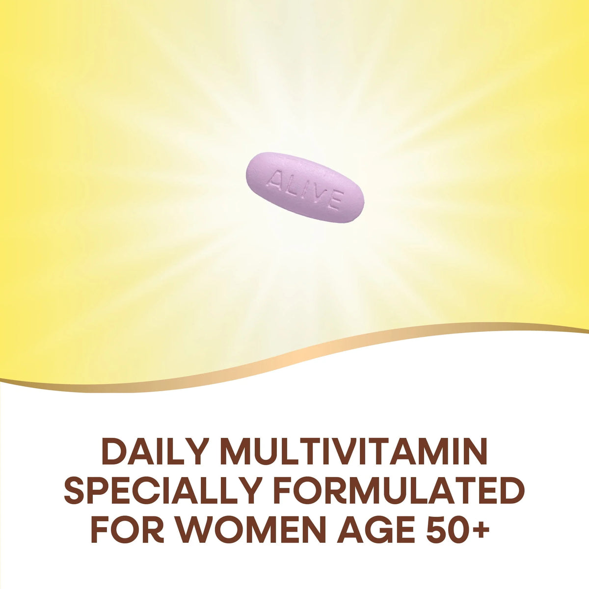 Women's 50+ Multivitamin Tablets 50 Count S7640