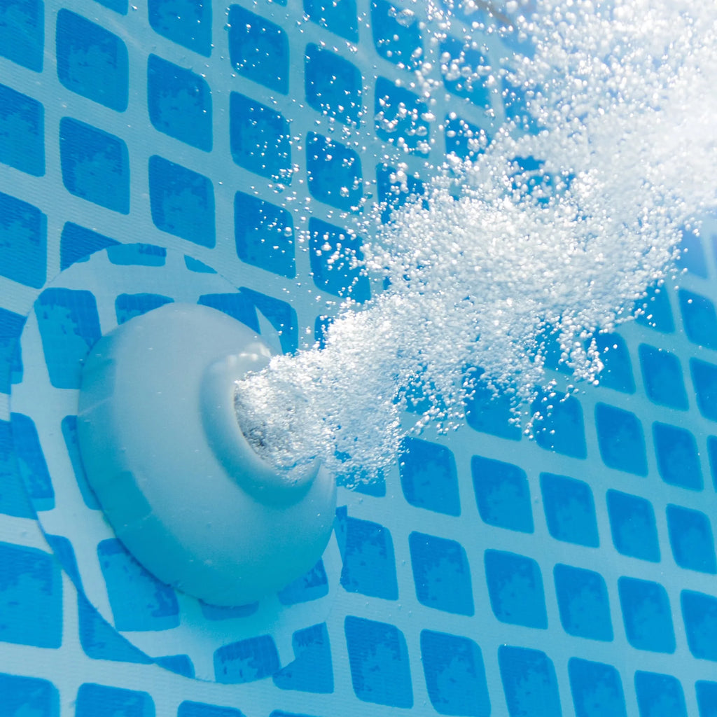 15ft x 33in Inflatable Swimming Pool with Filter Pump Y47813