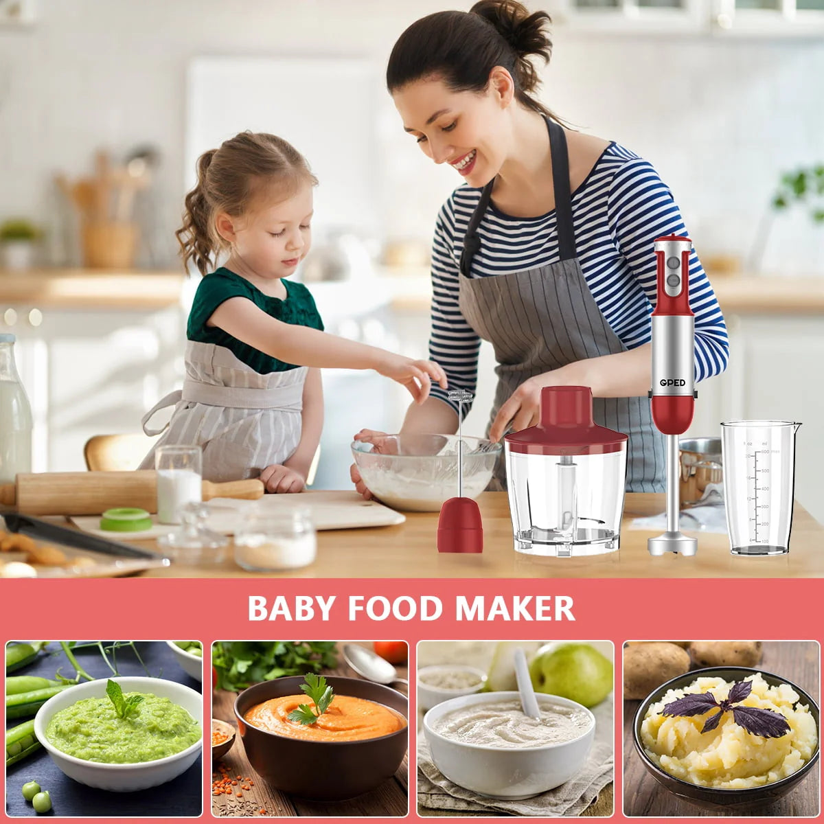 5-in-1 Immersion Hand Blender I2615