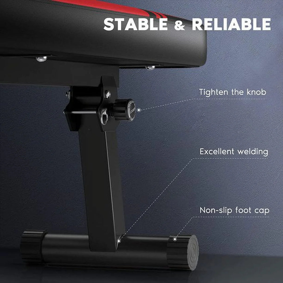 Folding Flat Weight Bench R998