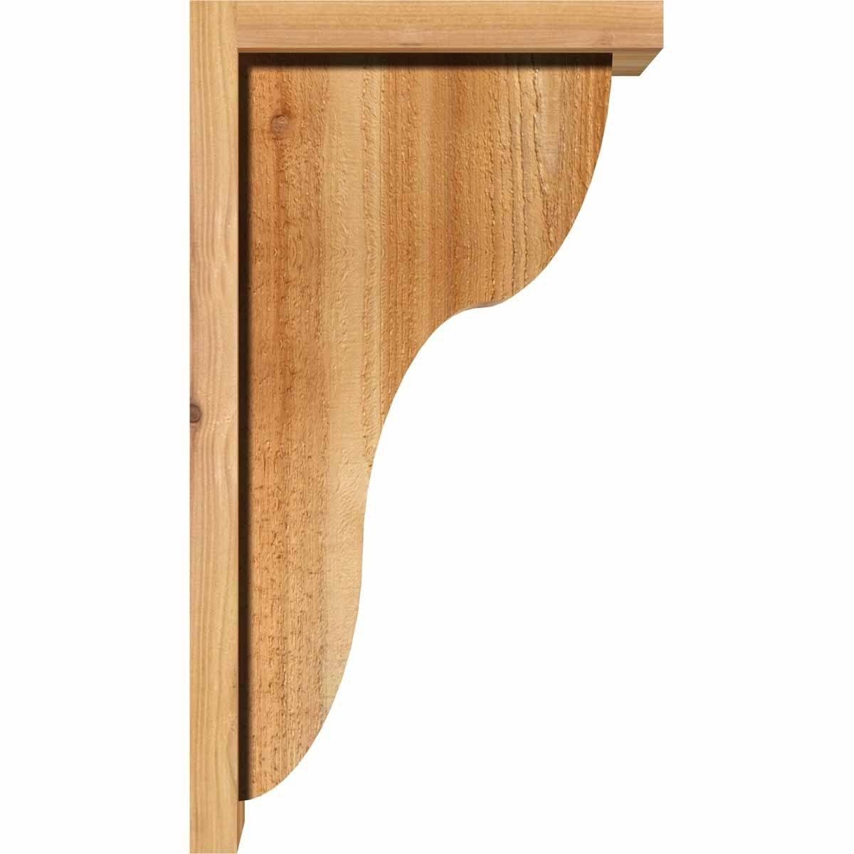 Rough Sawn Corbel with Backplate R8854