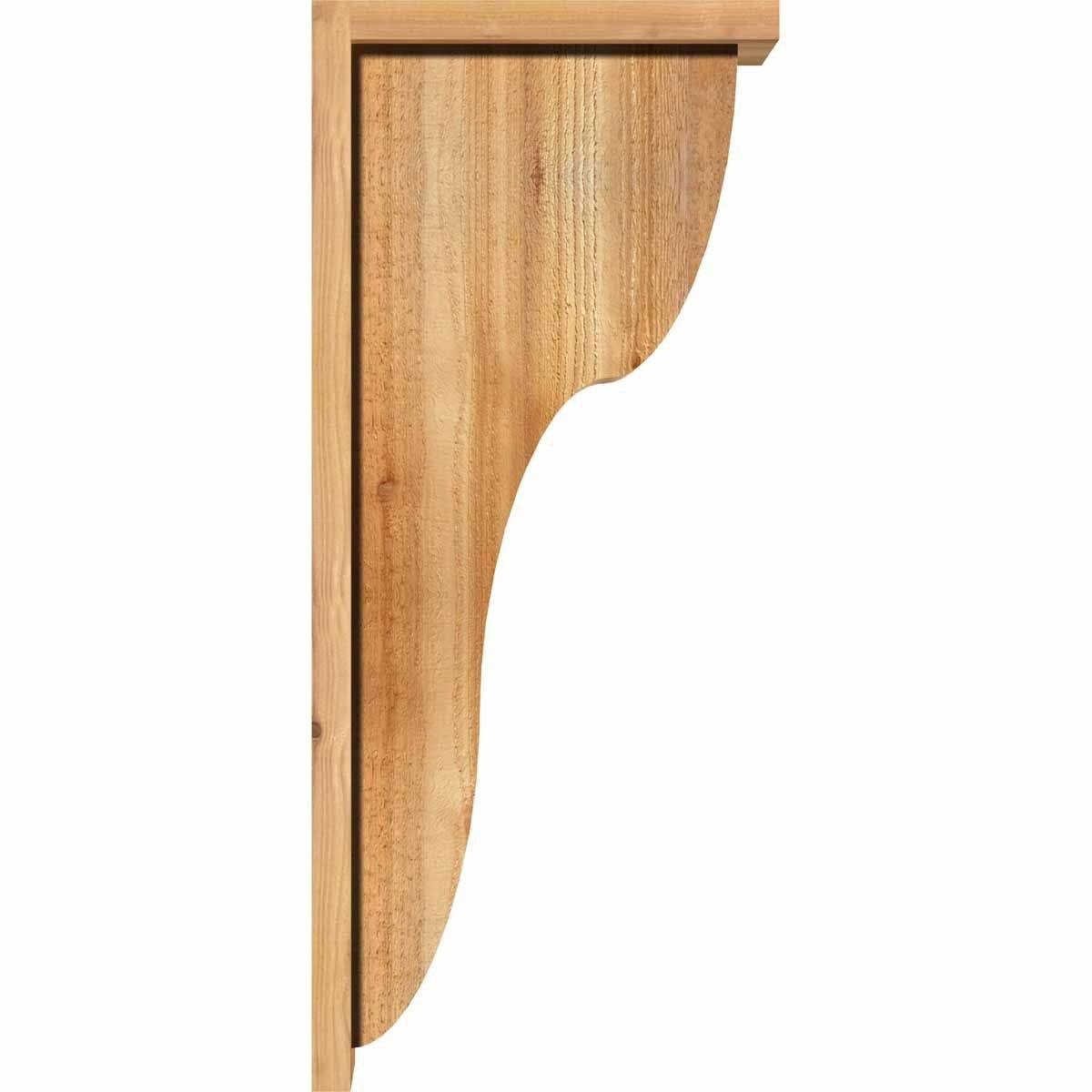 Rough Sawn Corbel with Backplate R8854