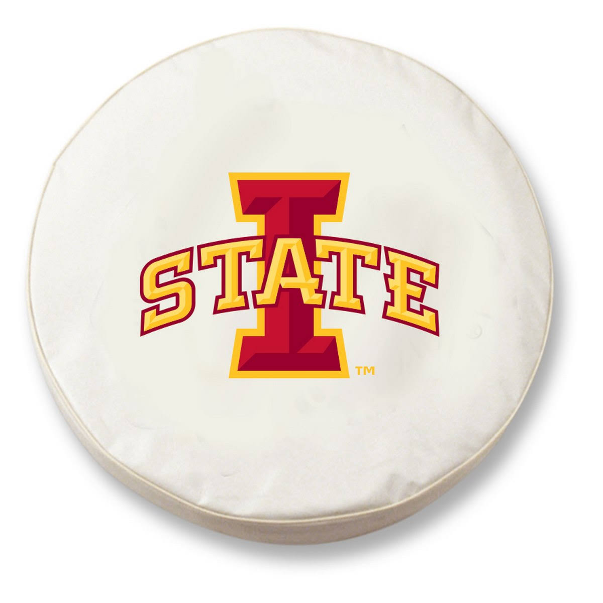 White Vinyl Spare Tire Cover J16983