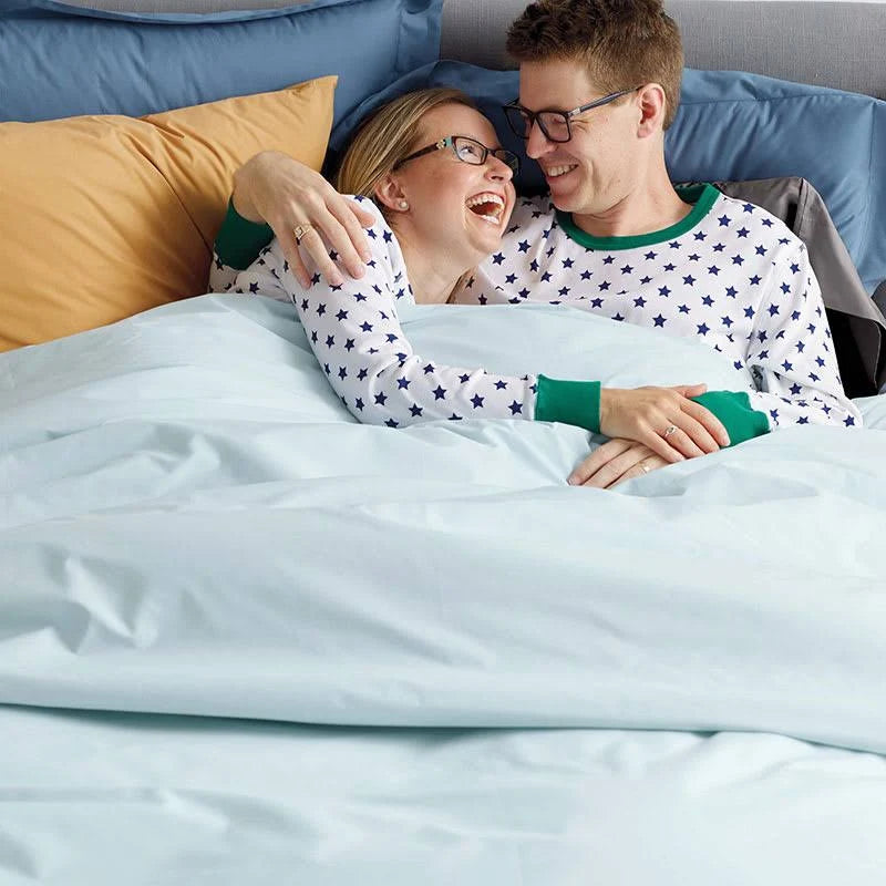 Ivory Cotton Percale Oversized Queen Flat Sheet V27117