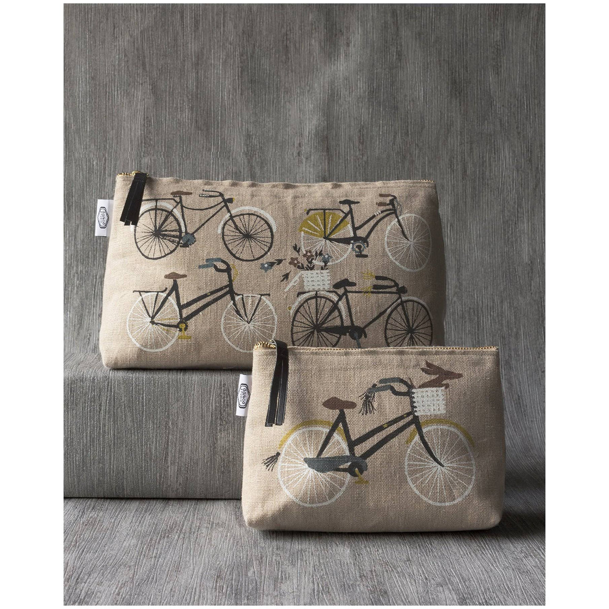 Linen Cosmetic Bag I229