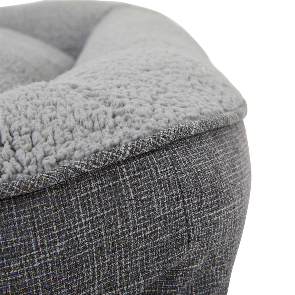 Grey Rectangle Dog Bed E453340