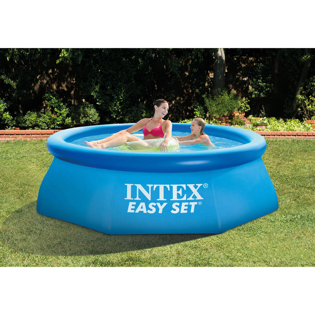 Inflatable Round Swimming Pool with Cover G32119