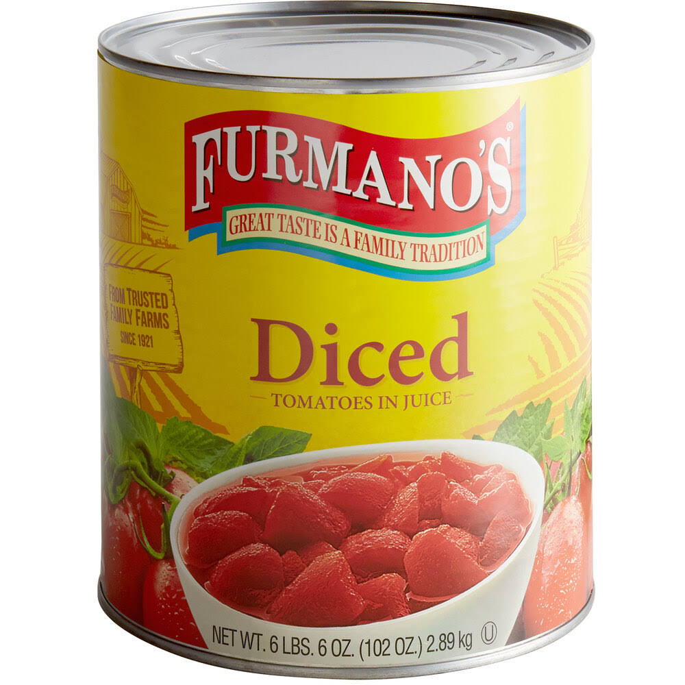 Diced Tomatoes with Juice 6/Case I161614