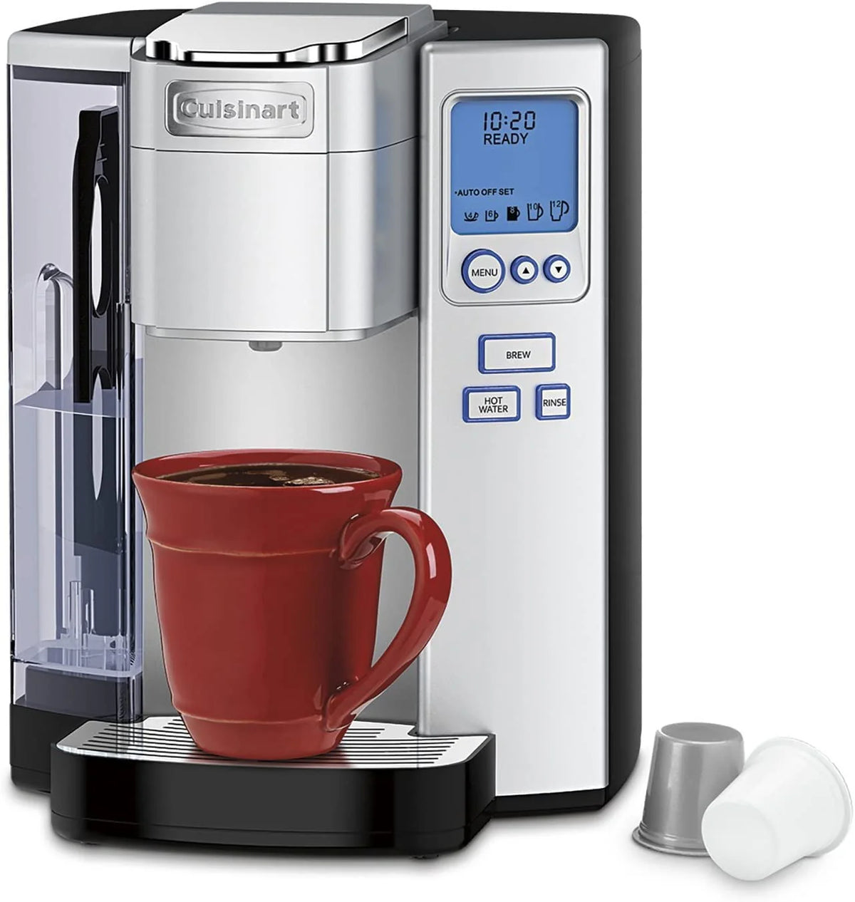 Single Serve 72-Ounce Stainless Steel Coffee Maker H344