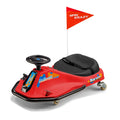 Kids Ride on Drift Car, Electric Drifting Go-Kart with 2 Speeds, Blue P551