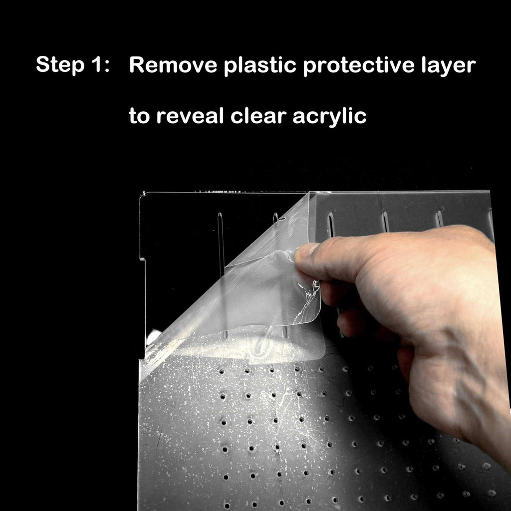 Acrylic Aquarium Divider Kit with Suction Cups U9858