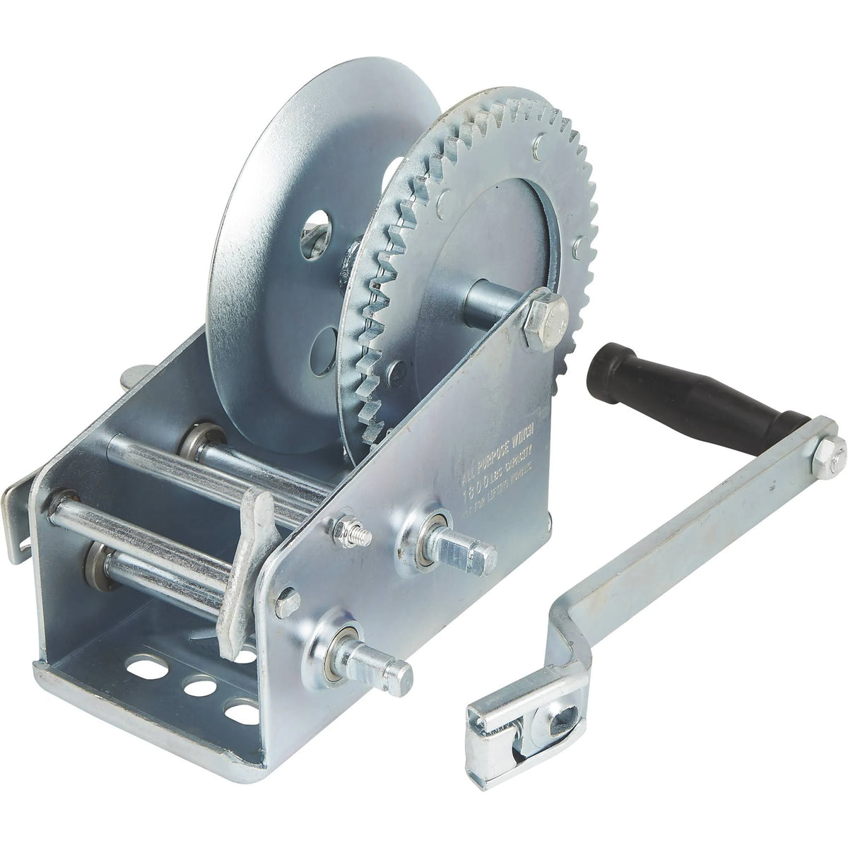 Two Speed Hand Winch 1800-Lb. Load Capacity Y961216