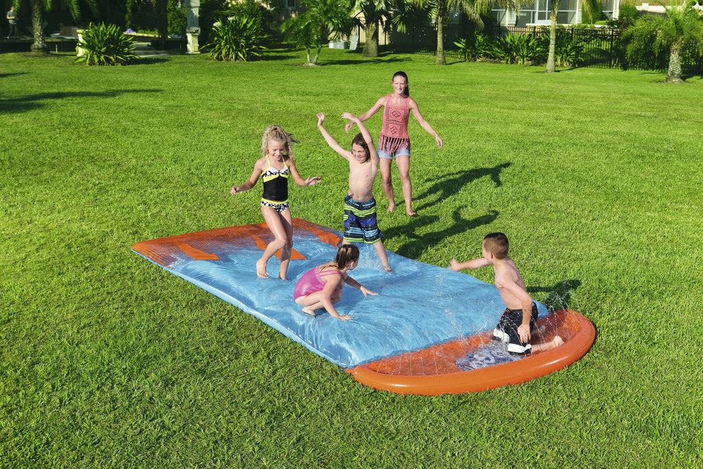 15' Triple Lane Water Slide D840082