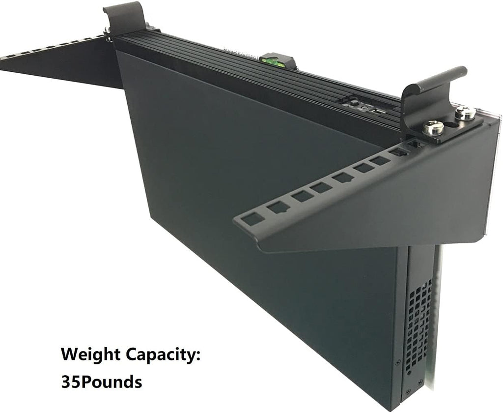 2U Foldable Cold Rolled Steel Vertical Wall Mount Rack N573890
