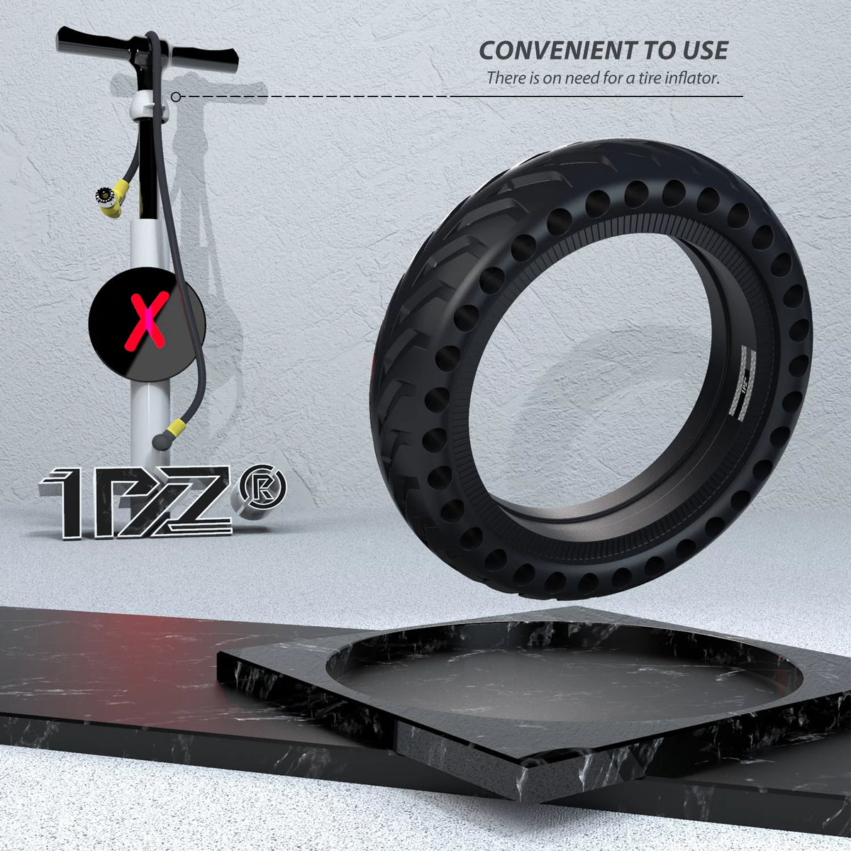 8.5 inches Solid Tire Replacement for Electric Scooter J443